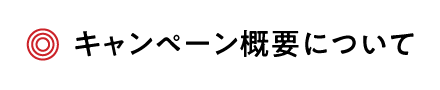 キャンペーン概要